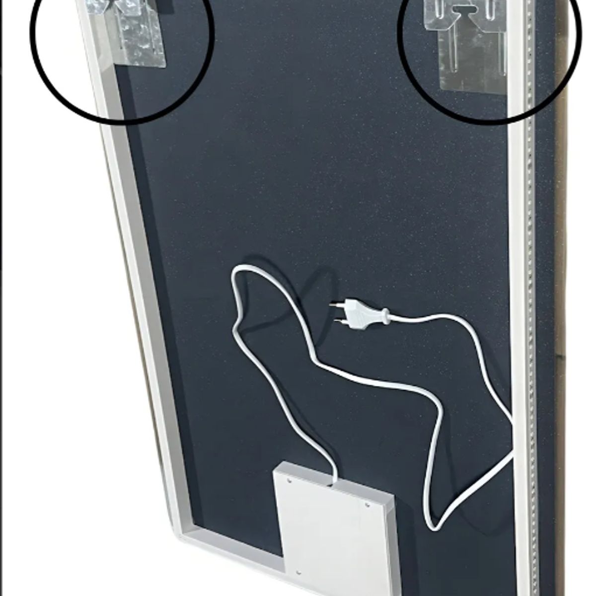 GENERICO - Espejo Rectangular 70cm x 50cm Luz Led One Touch