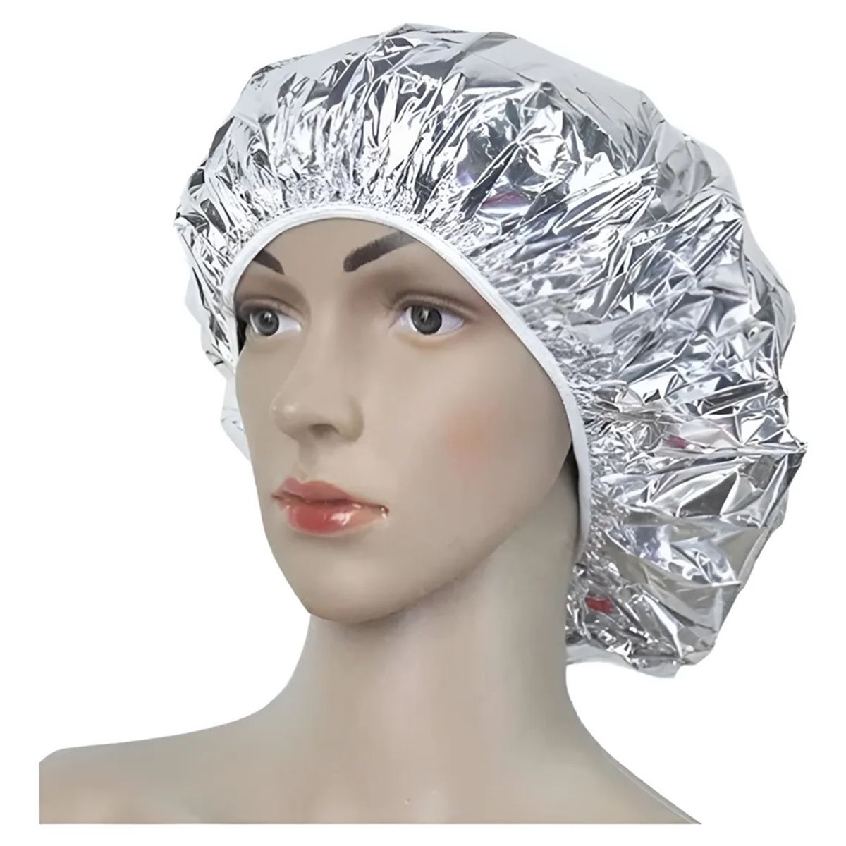 GENERICO - Pack 12 Gorros Aluminio Para Tratamientos