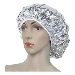 GENERICO - Pack 12 Gorros Aluminio Para Tratamientos