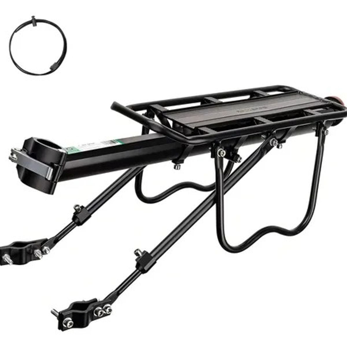 GENERICO - Parrilla Trasera Bicicleta Parrilla Bicicleta Aro 20-29 Ajustable