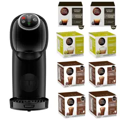 DOLCE GUSTO - Cafetera NESCAFÉ® Genio S Touch + 8 cajas capsulas