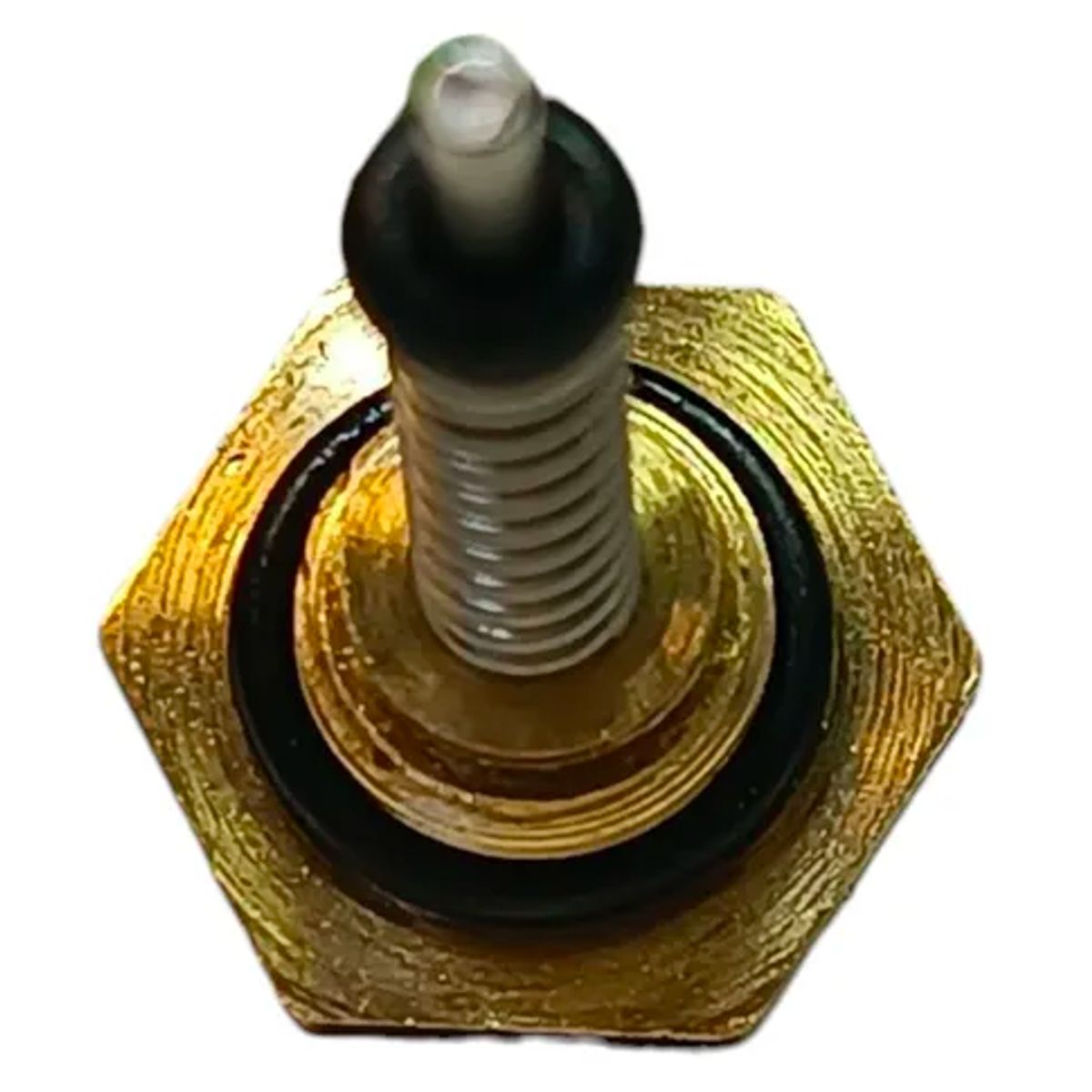 ZETACOM - Pack x5 Prensa Estopa Para Calefont 10mm Sello Cromado