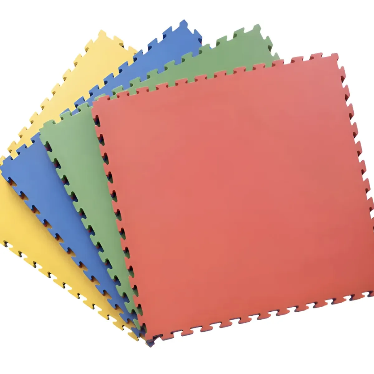 OKAY - Pack 4 Unidad Piso Puzzle Alfombra Goma Eva Antigolpes 60x60 cm