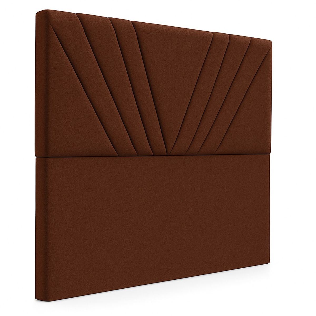 GENERICO - Respaldo De Cama 2 Plazas Cafe Siena Lino