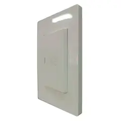 WANT - Pack x5 Timbre Interruptor Pulsador Simple 10A Certificado SEC Blanco