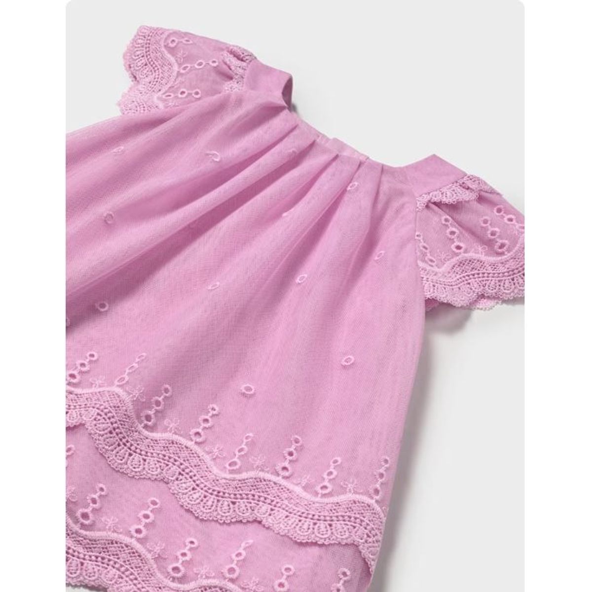 MAYORAL - Vestido con volantes bebe niña