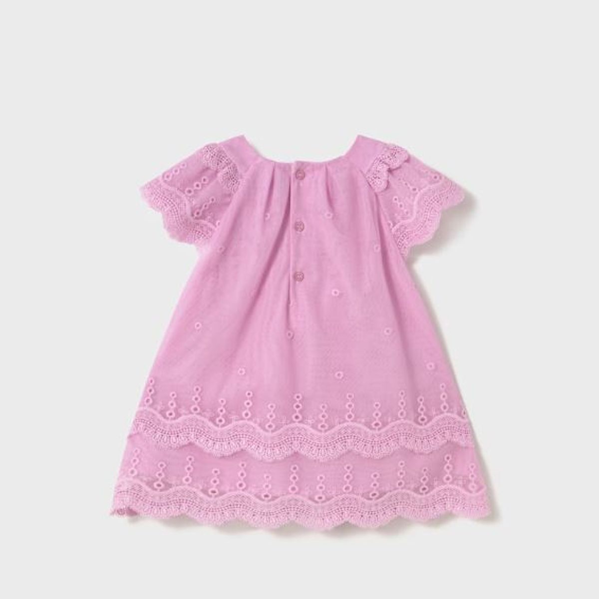 MAYORAL - Vestido con volantes bebe niña
