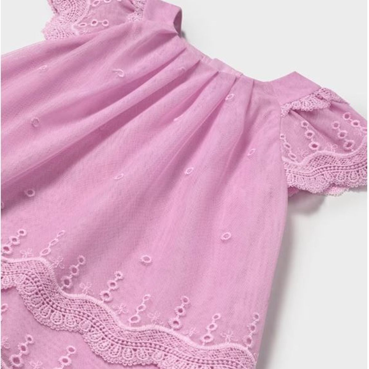 MAYORAL - Vestido con volantes bebe niña