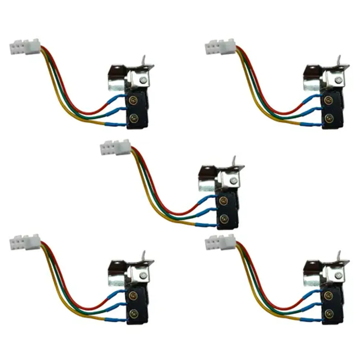 ZETACOM - Pack x5 Micro Switch Calefont Splendid 3 Cables Metalico Glp