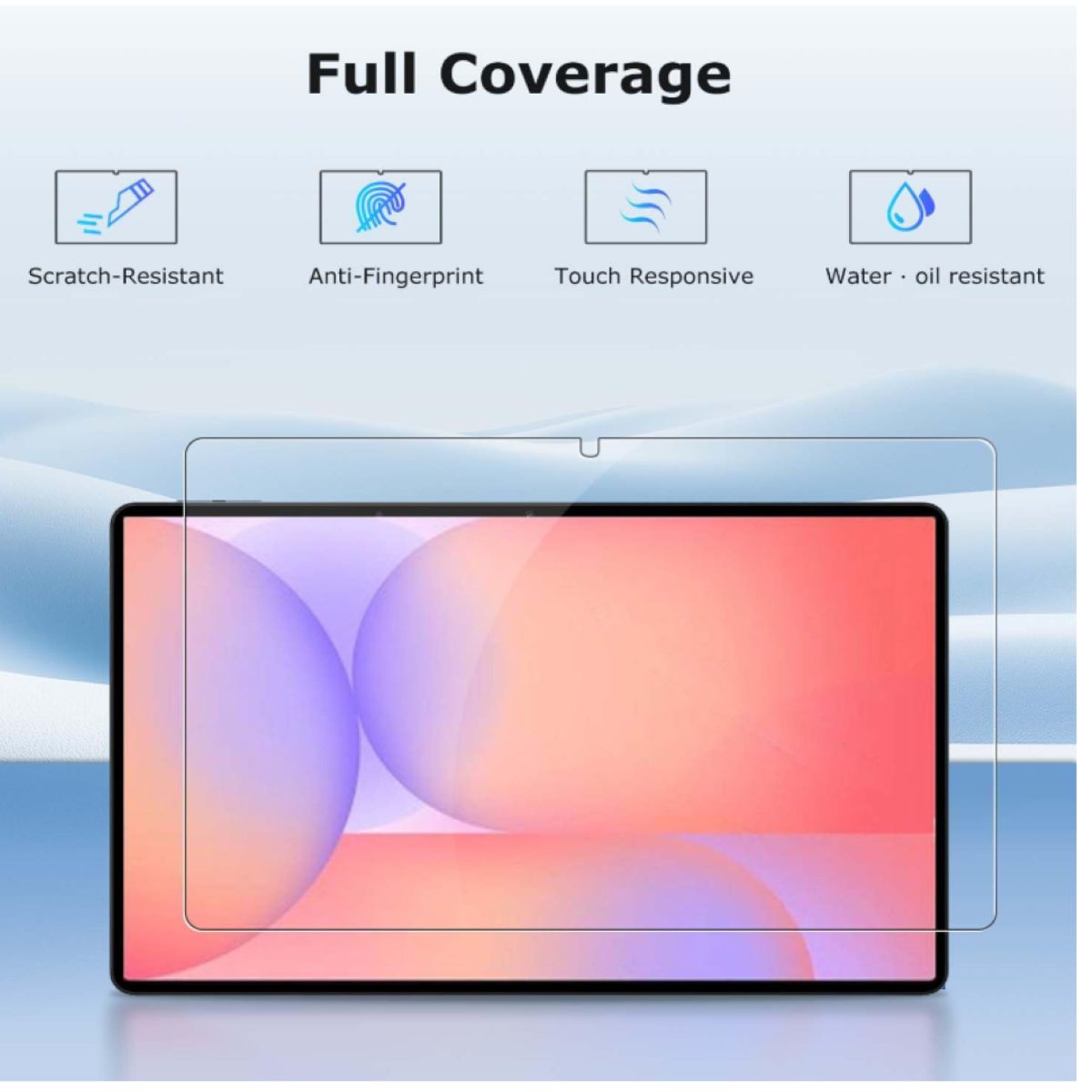 GENERICO - Lámina Mica Vidrio Templado Para Tablet Samsung S10 Lite