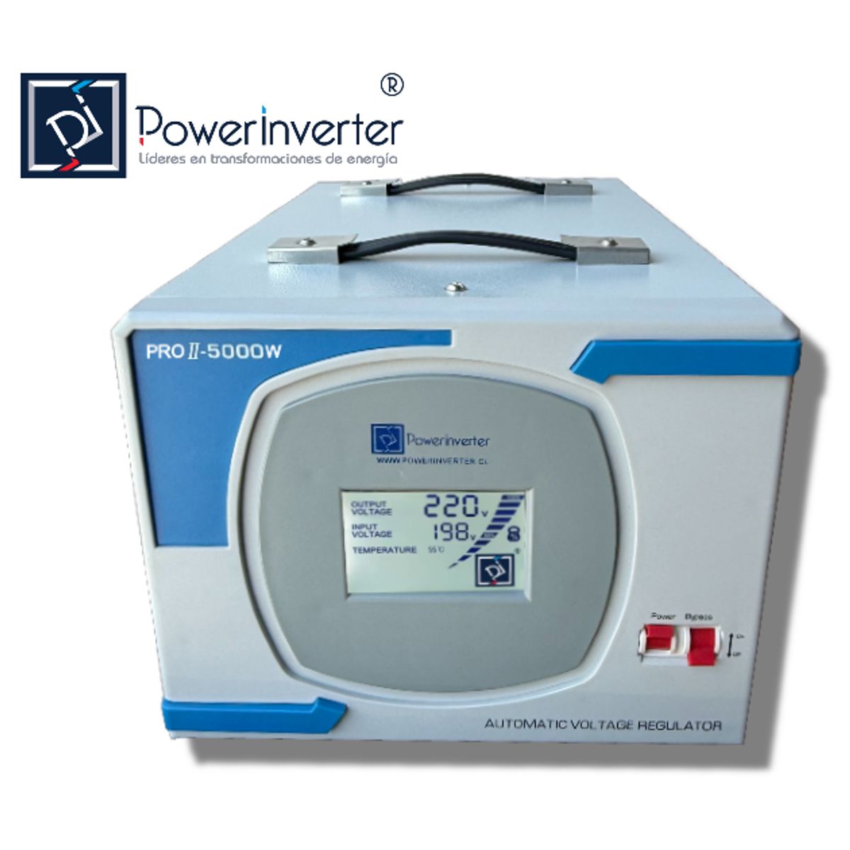 GENERICO - REGULADOR ESTABILIZADOR AUTOMÁTICO 5000W AC220V-AVR-SERVO MOTOR CONTROL - S