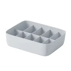 GENERICO - Organizador de ropa interior (Incluye 2 unidades) color Gris