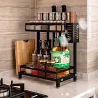 Estante Organizador Para Especias Cocina Especiero 2 Niveles