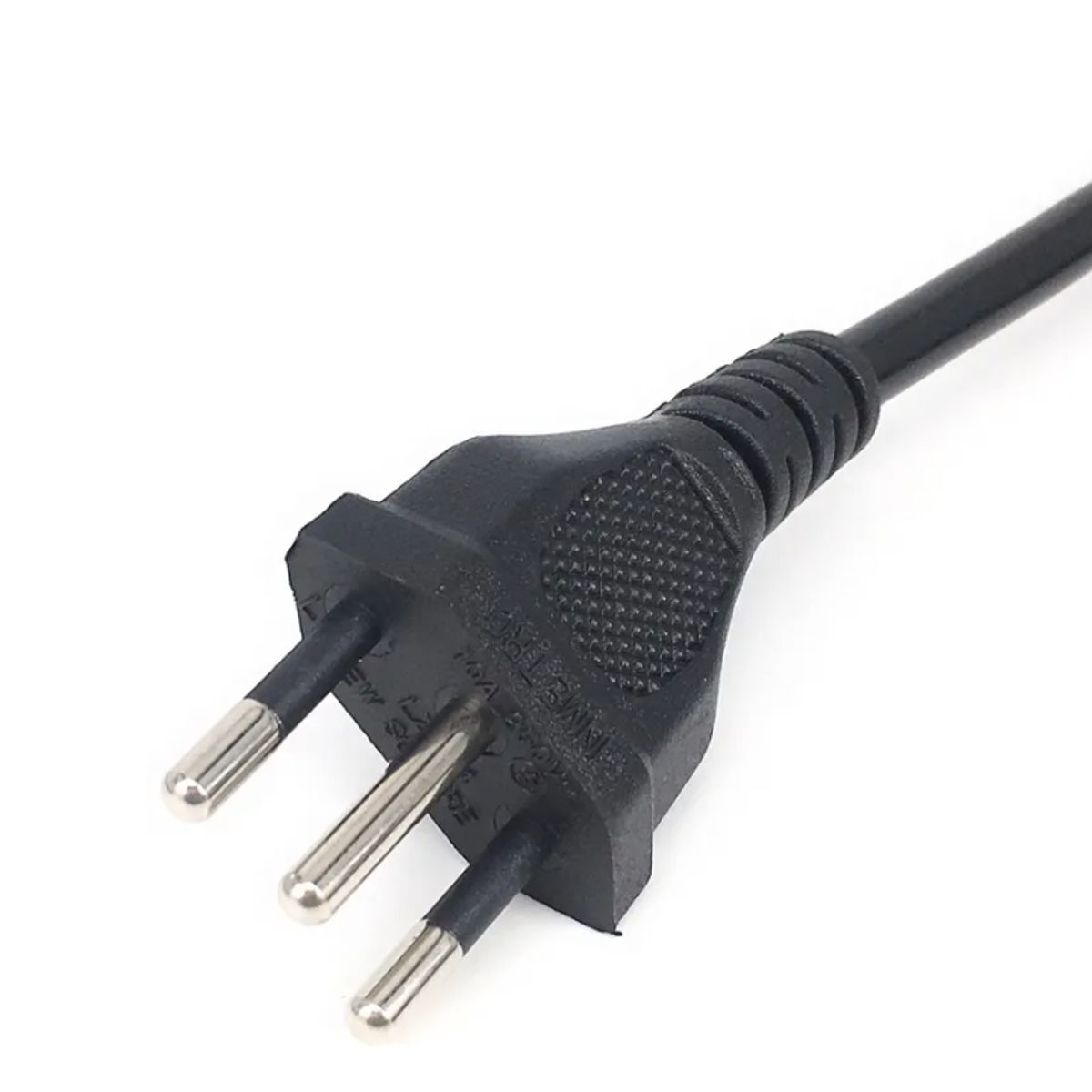 GENERICO - Cable Poder Trebol 12mts Resistente Para Notebook Gamer Negro