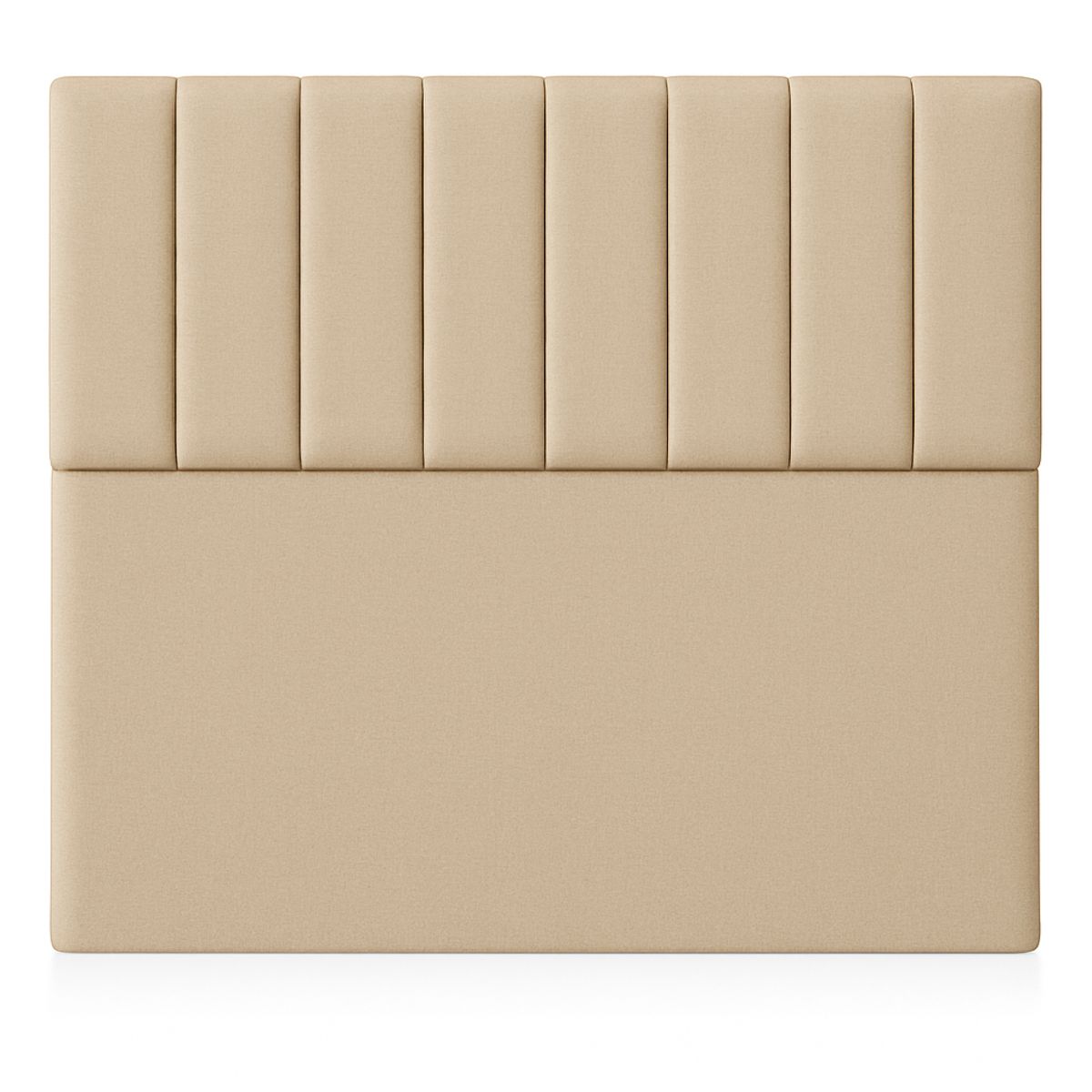 GENERICO - Respaldo De Cama 2 Plazas Beige Turin Lino