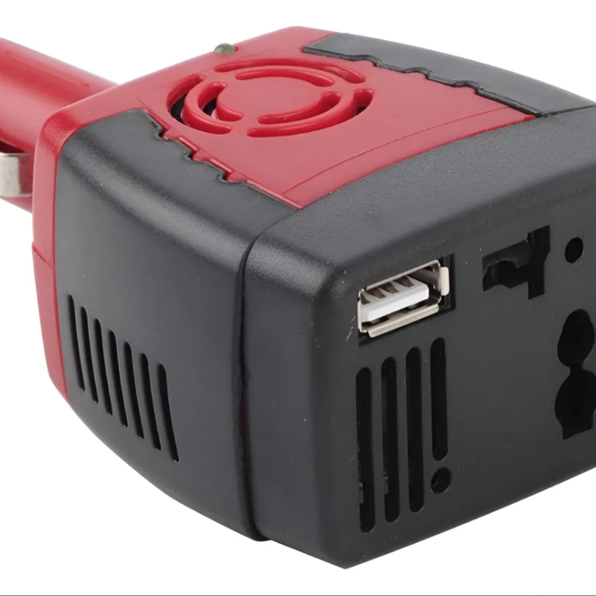 GENERICO - Enchufe Para Cargador Notebook Auto 12v A 220v Seguro Nuevo