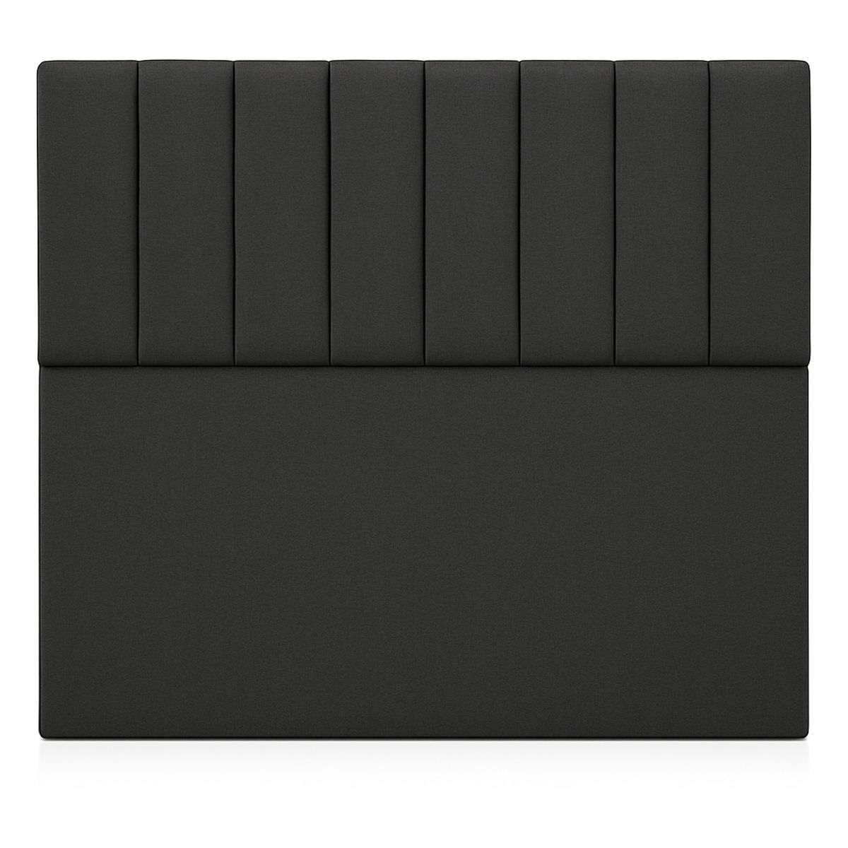 GENERICO - Respaldo De Cama 2 Plazas Negro Turin