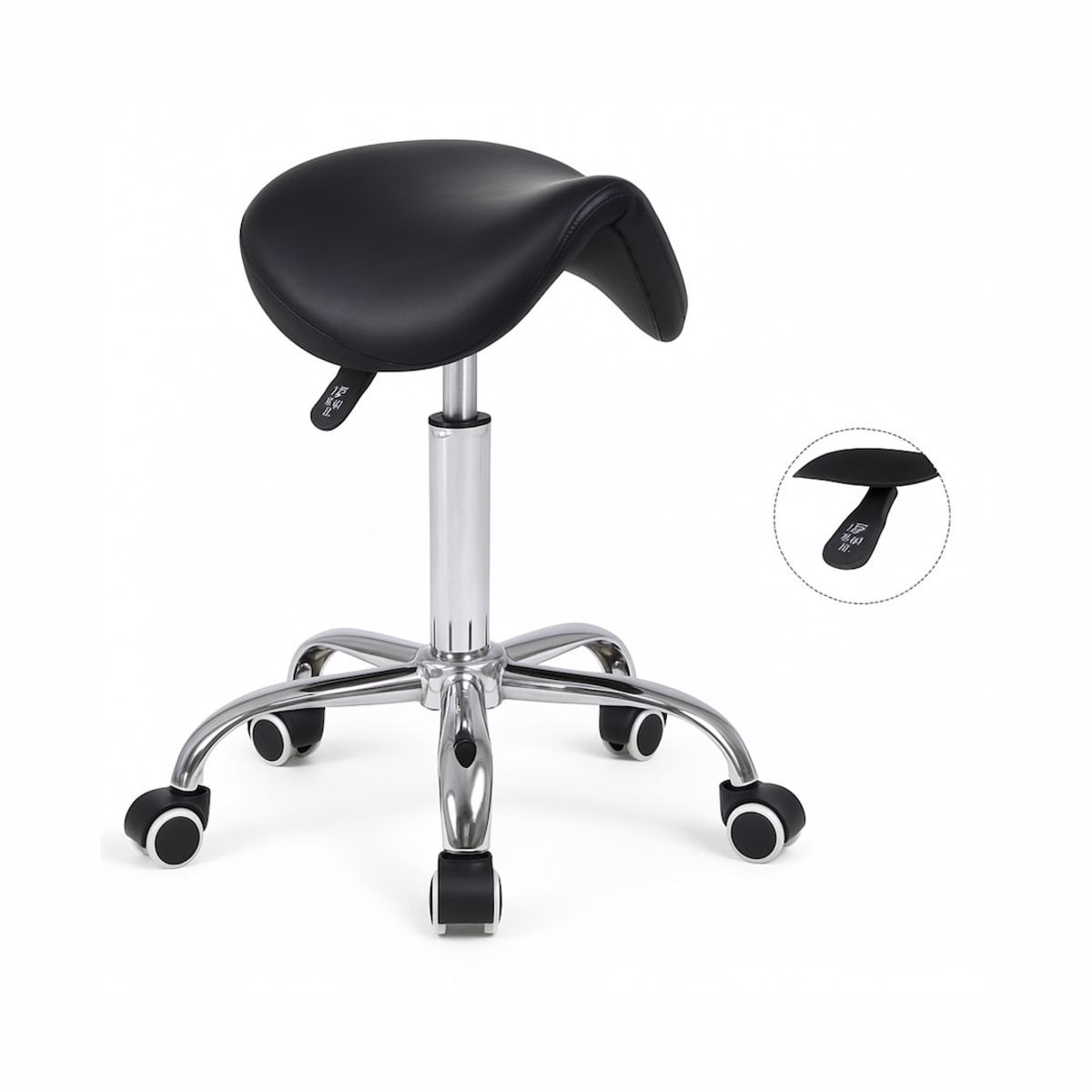 GENERICO - Taburete Piso Clínico Ergonómico Giratorio Profesional