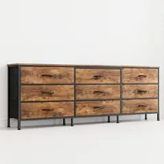 KLIK - Cómoda Metalik Estilo Industrial - Rústico