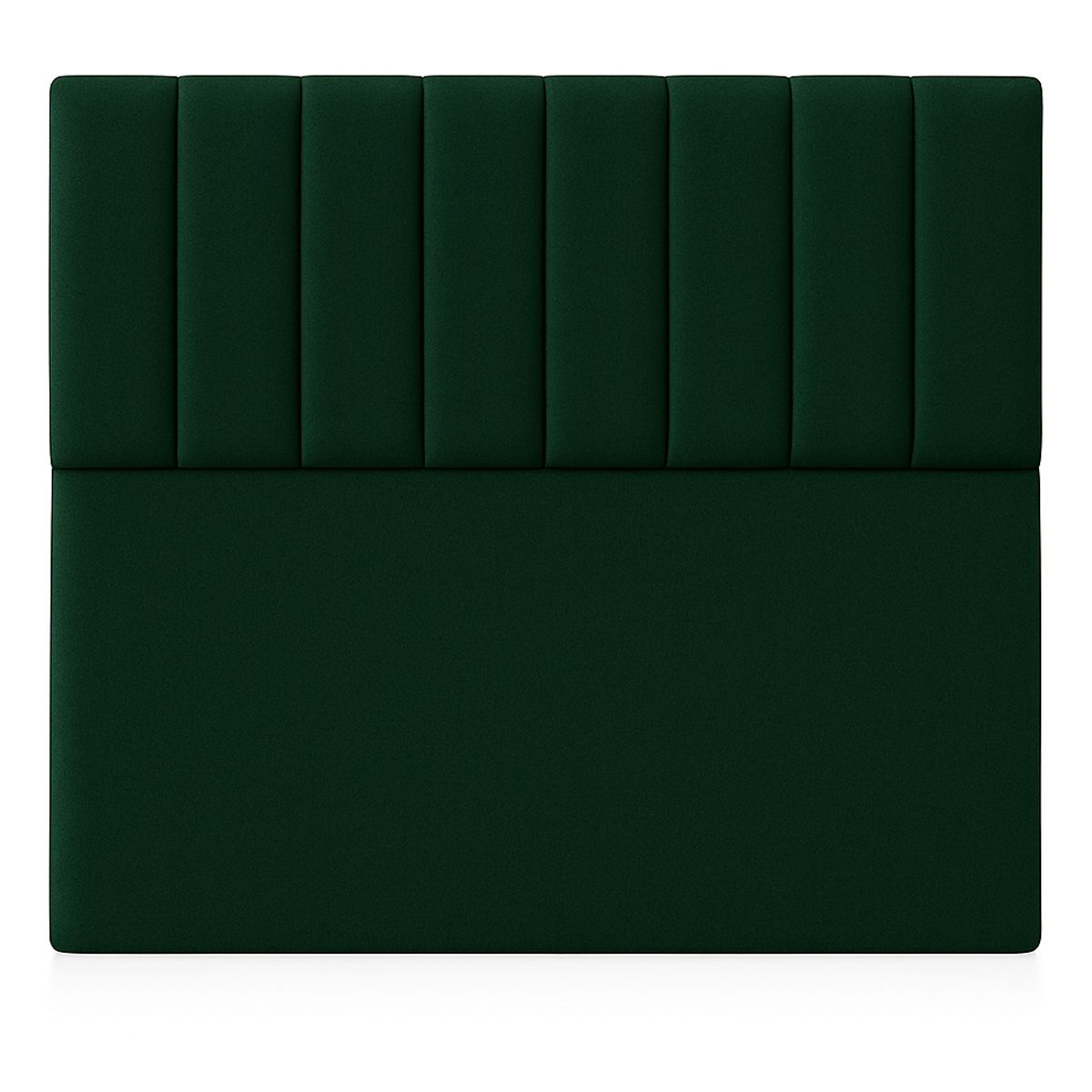 GENERICO - Respaldo De Cama 2 Plazas Verde oscuro Turin