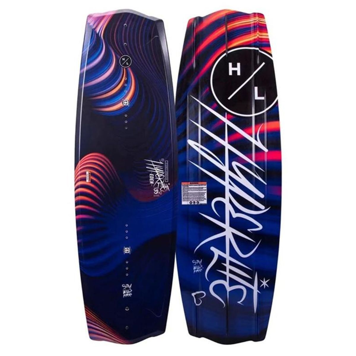 HYPERLITE - Hyperlite Wakeboard Eden BWF 130 con Bota Remix 4-8
