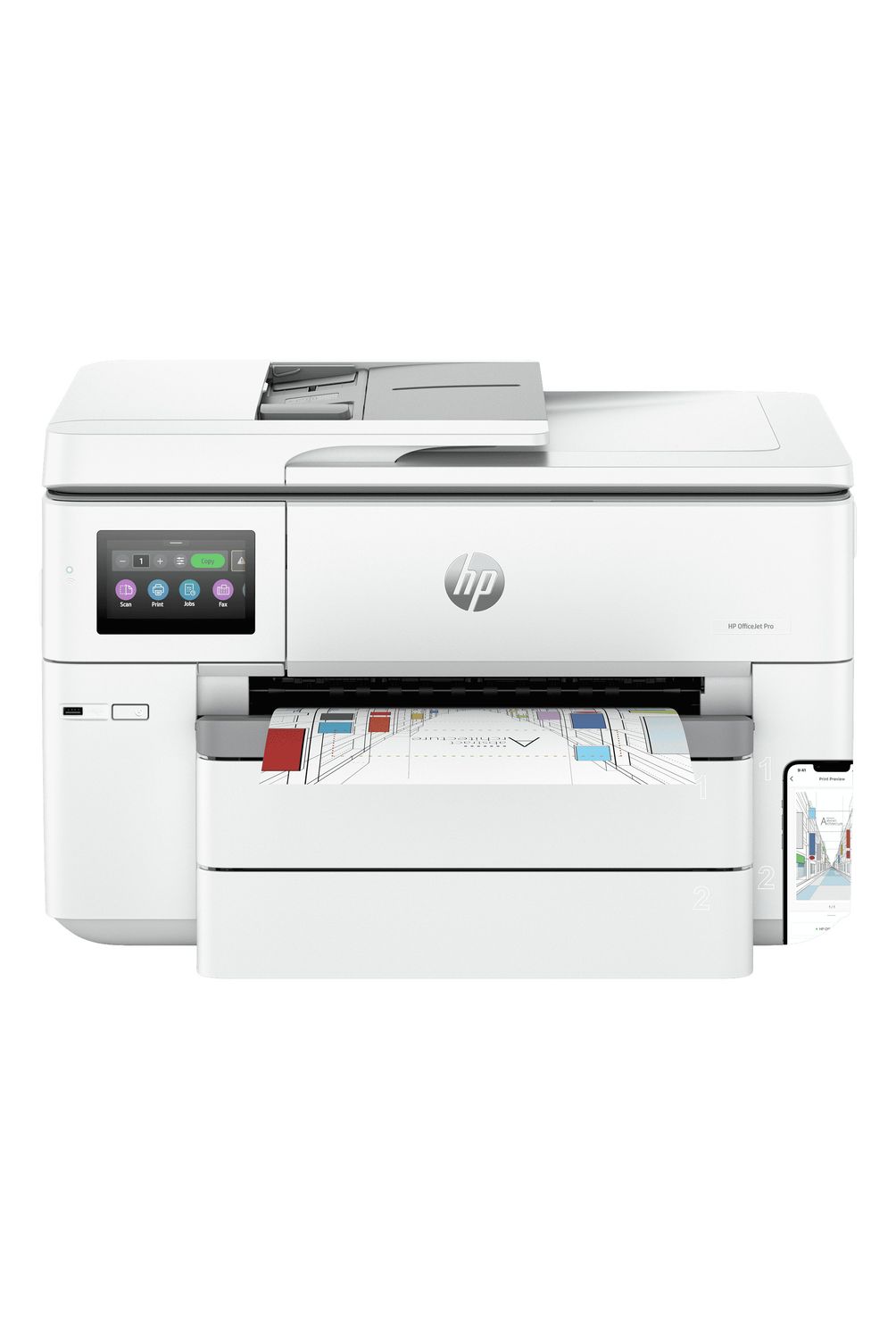 HP Impresora A3 HP OfficeJet Pro 9730 – Todo-en-Uno formato ancho