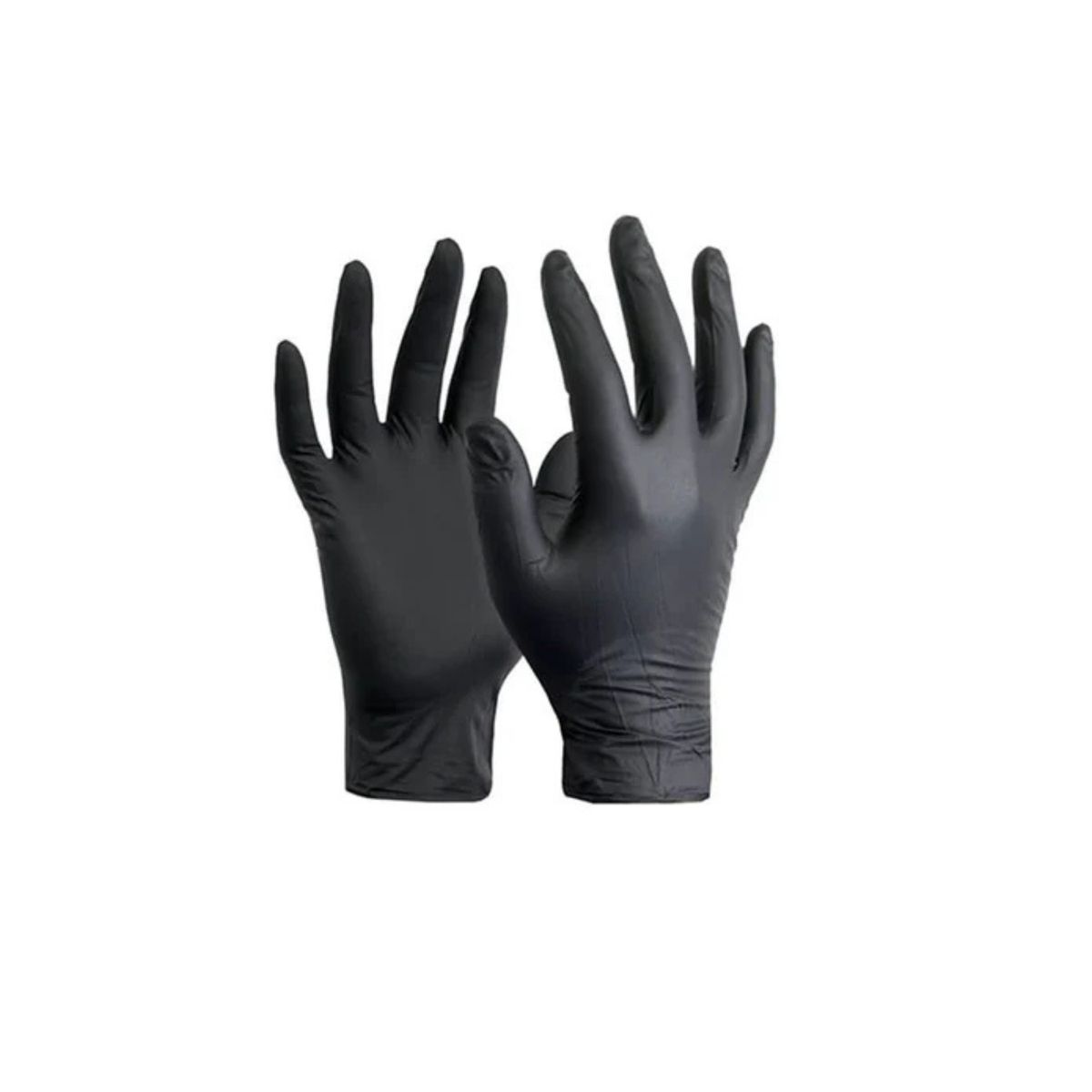 CLEANCARRIER - Guantes De Nitrilo Negro Clean Carrier 100un Talla S