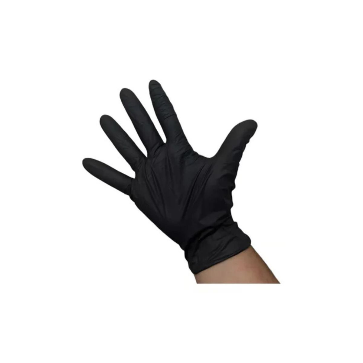 CLEANCARRIER - Guantes De Nitrilo Negro Clean Carrier 100un Talla S