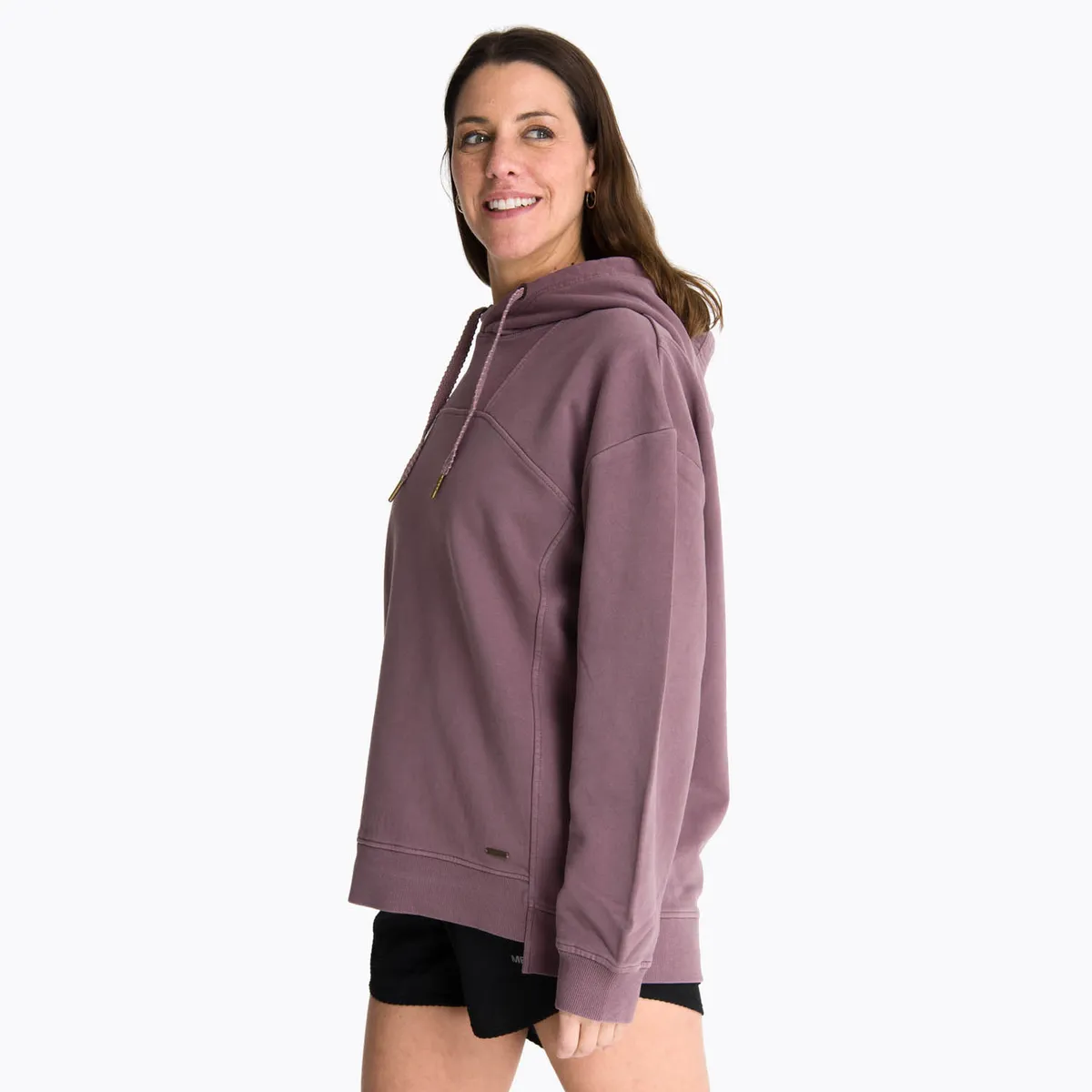 MERRELL - Poleron Mujer Hoodie Arewhana Morado Oscuro MERRELL