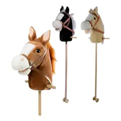 GENERICO - Caballito De Palo Con Sonido Y Rueda 100 Cm Para Niños
