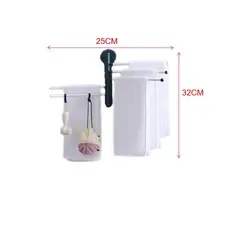 GENERICO - Organizador De Baño Soporte Organizador De Toalla