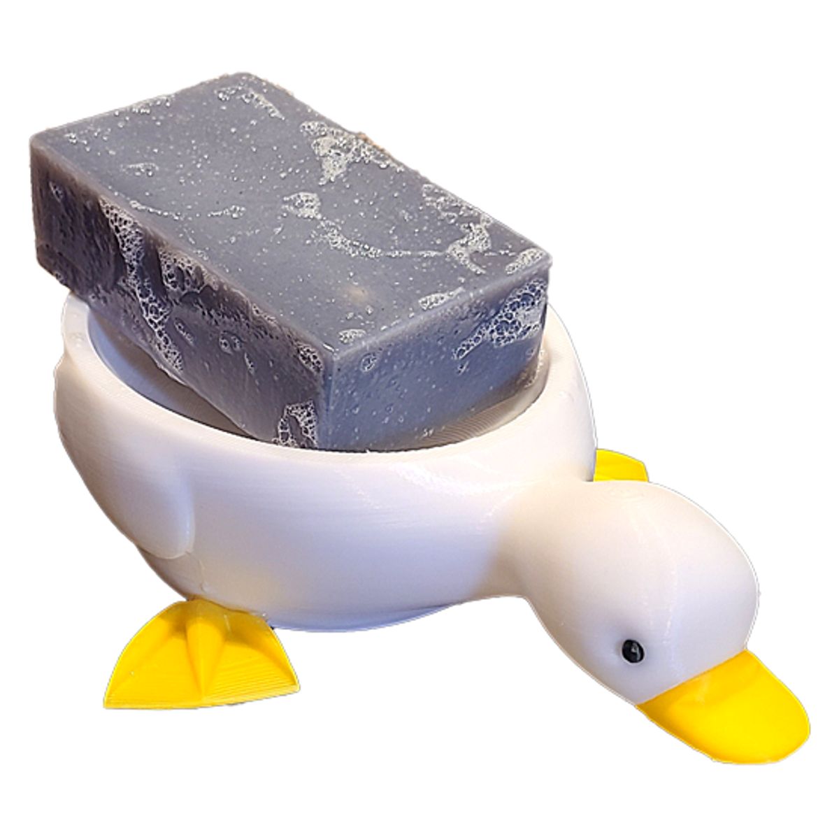 GENERICO - Jabonera De Figura De Pato Blanco