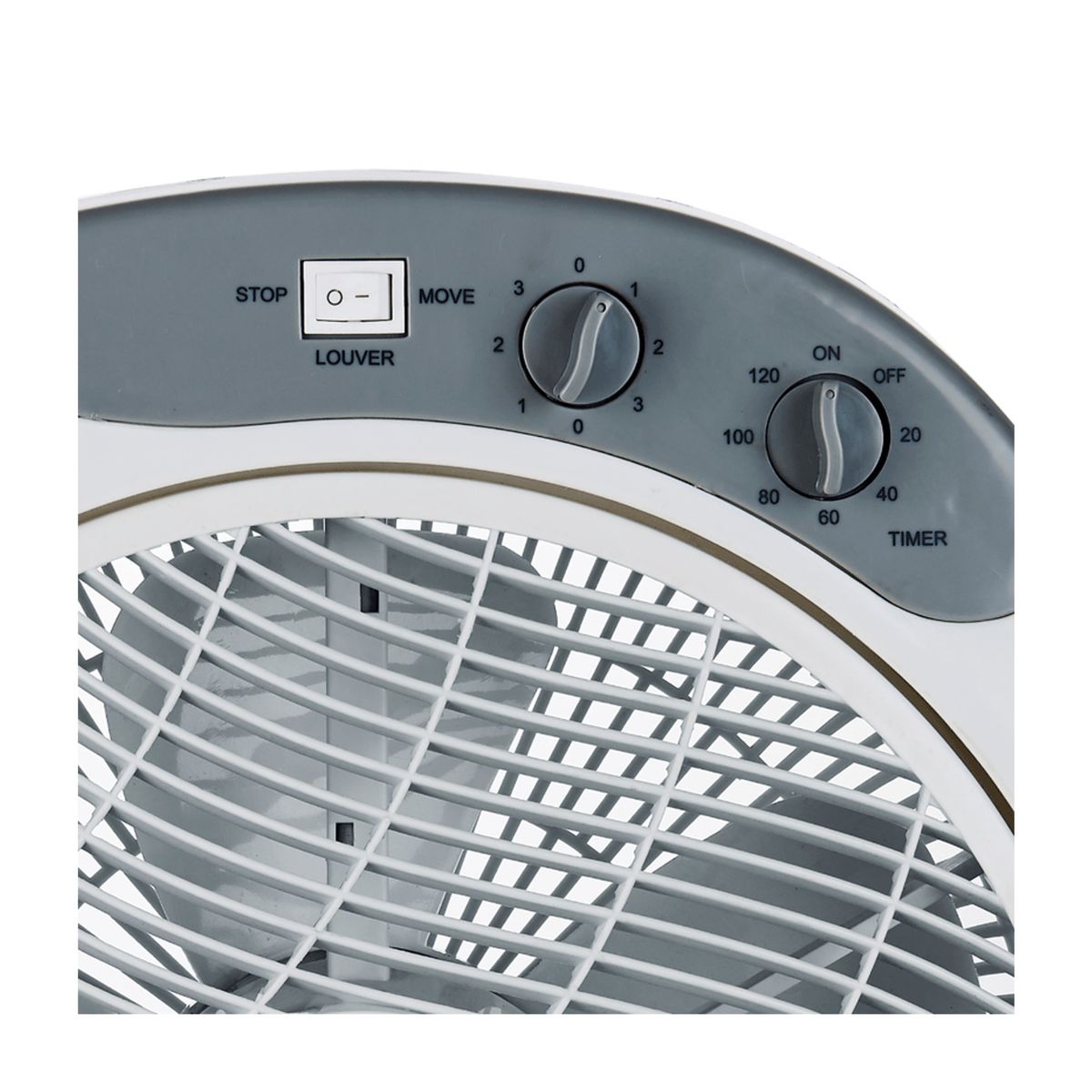 KENDAL - Ventilador Kendal Box 3 Velocidades 12 Pulgadas Blanco