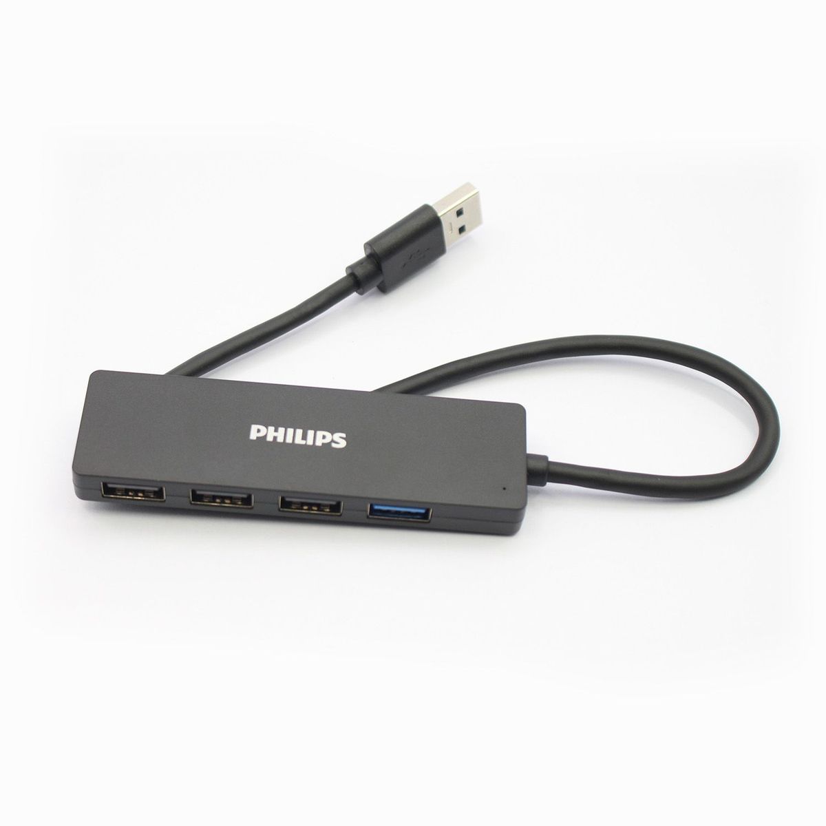PHILIPS - Hub Philips 4 Puertos USB 3.0 + 2.0 Alta Velocidad - SC