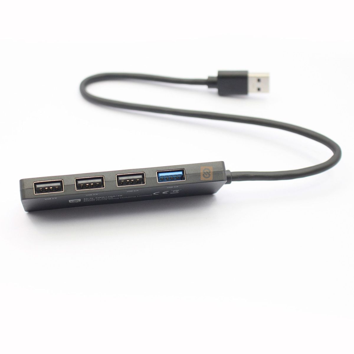 PHILIPS - Hub Philips 4 Puertos USB 3.0 + 2.0 Alta Velocidad - SC