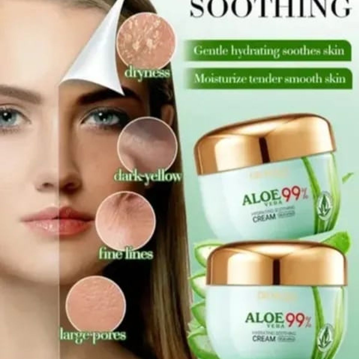 GENERICO - Crema  Facial  Aloe Vera  50g