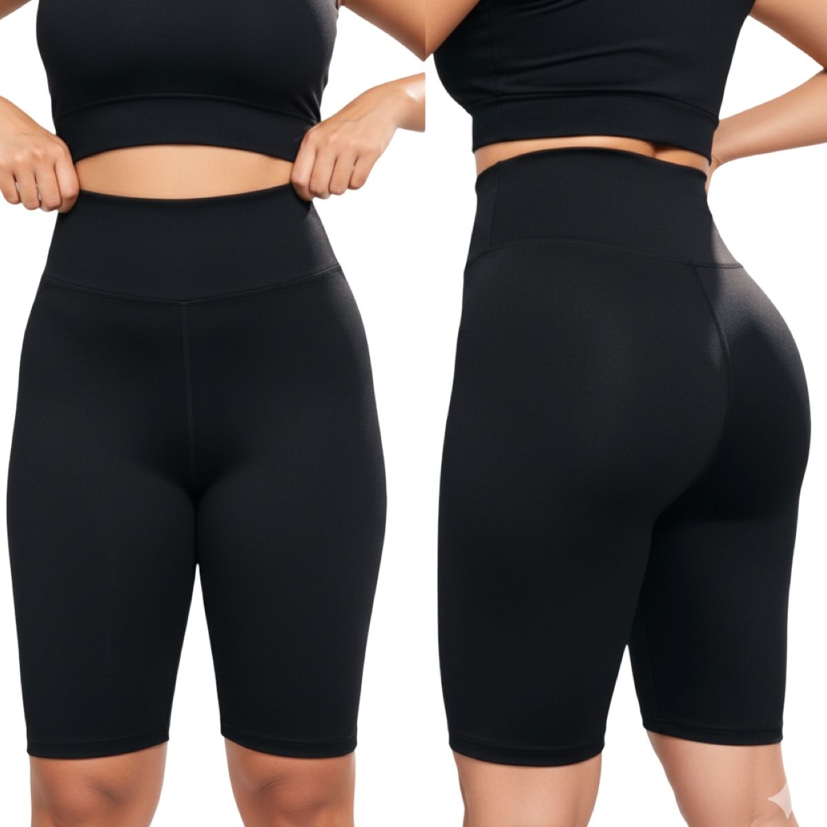 AAYO MODA - Leggings Deportivos Tipo Biker de Algodón Talla XL  Comodidad