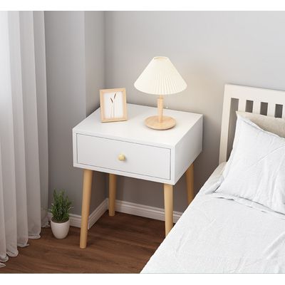 Imagen 2 del producto Velador Con Cajón 40x30x55cm Color Blanco
