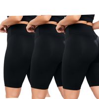 Pack x3 Biker de Algodón Negra Comodidad y Estilo Diario