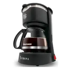 TELEFUNKEN - Cafetera De Goteo Eléctrica Verona 0.6 Litros