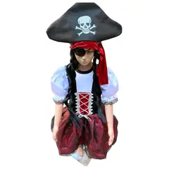 GENERICO - DISFRAZ PIRATA NIÑA VESTIDO TALLA 16