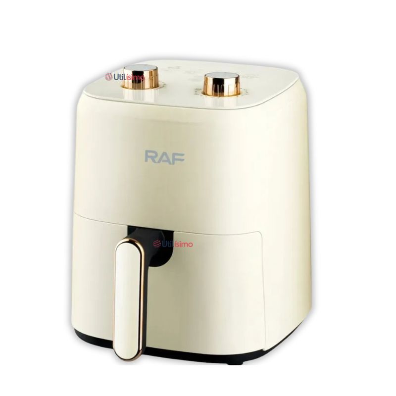 RAF - Freidora de Aire Manual Capacidad 3 litros 1300W de Potencia