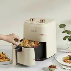 RAF - Freidora de Aire Manual Capacidad 3 litros 1300W de Potencia