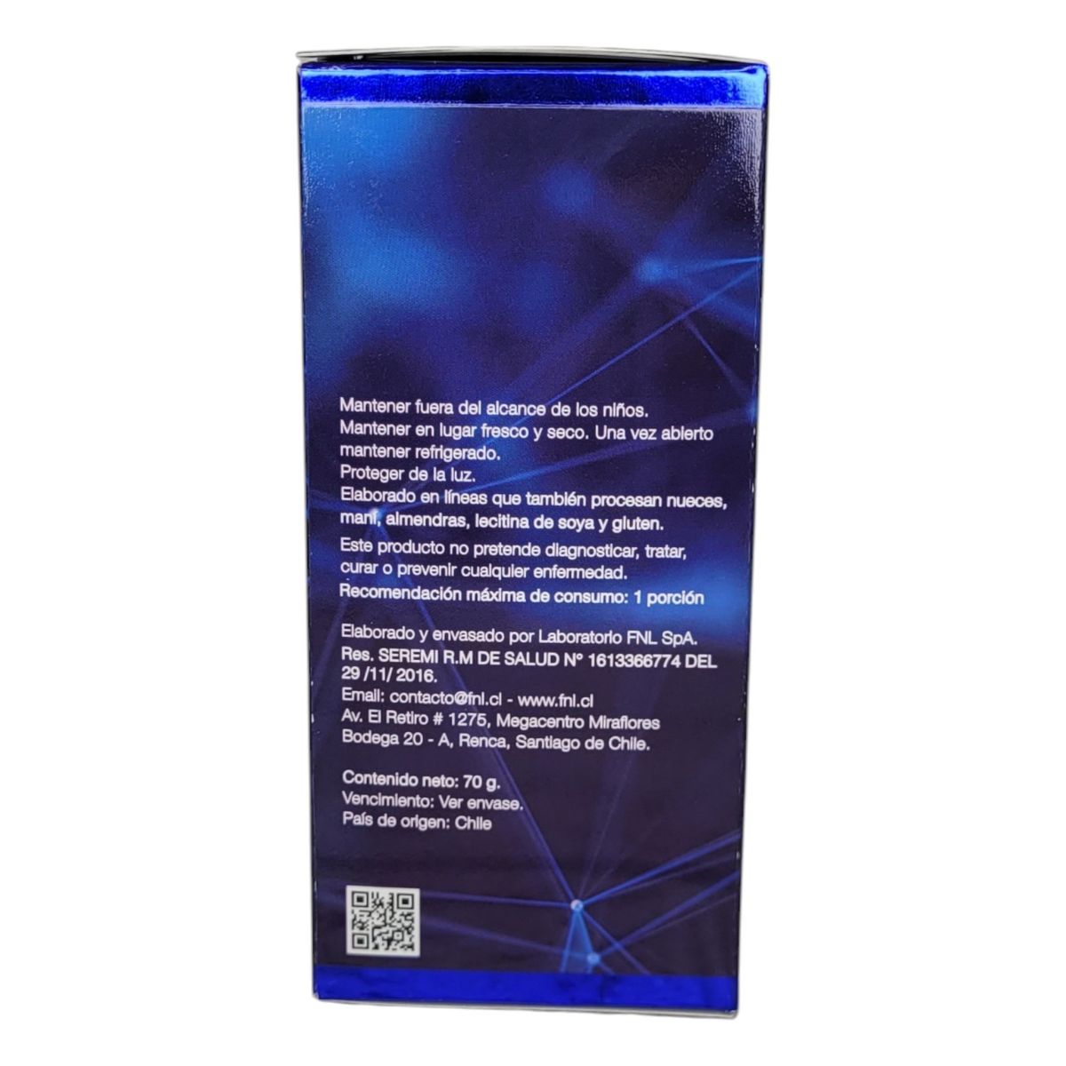 FNL - Magnesio Triple FNL Suplemento Citrato Treonato Bisglicinato