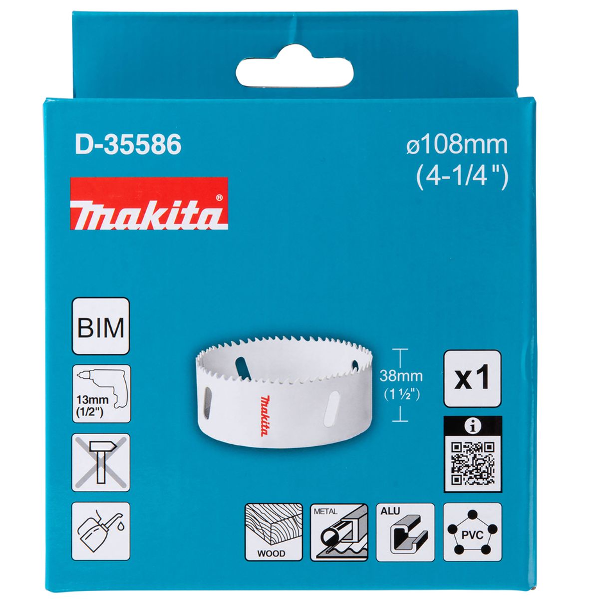 MAKITA - Sierra Copa Bim 108mm 4-14  Makita D-35586