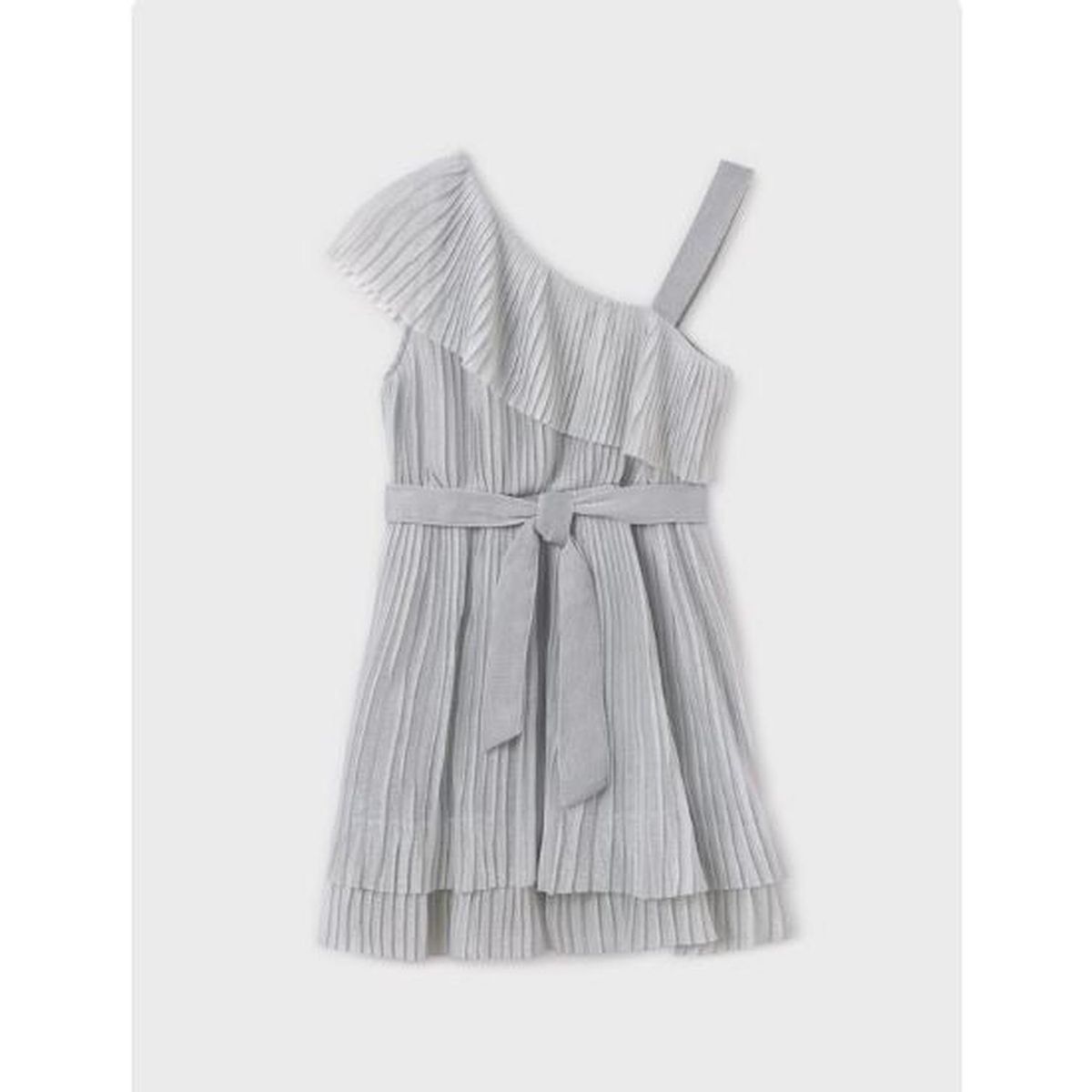 MAYORAL - Vestido tirantes cuello asimétrico para chicas
