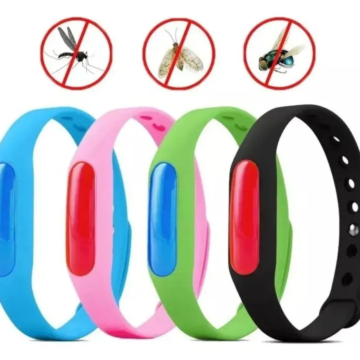 MOVI - Pulsera Antimosquitos Ajustable para Niños y Adultos