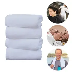 ATURE - Toalla De Hotel Toalla De Baño Algodón Blanco Espesado 4piez