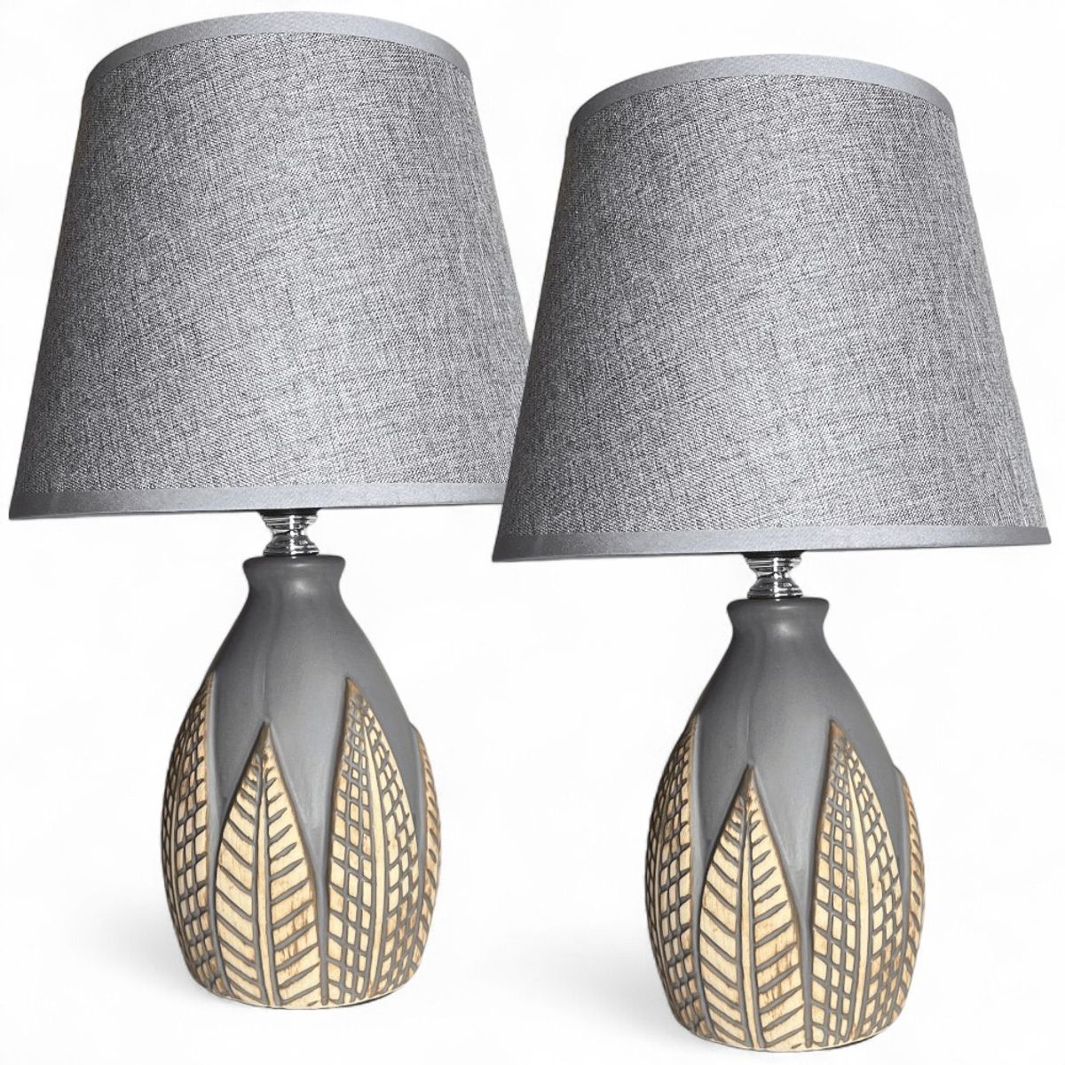 GENERICO - Pack Lamparas Velador Dormitorio Mesa Decorativa Minimalista Interior