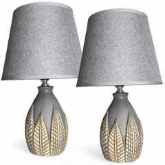 GENERICO - Pack Lamparas Velador Dormitorio Mesa Decorativa Minimalista Interior